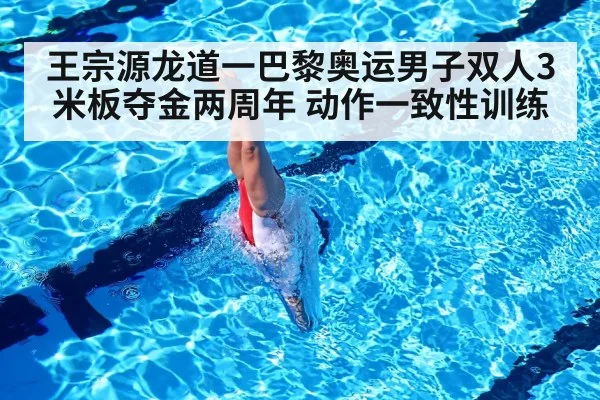 王宗源龙道一巴黎奥运男子双人3米板夺金两周年 动作一致性训练